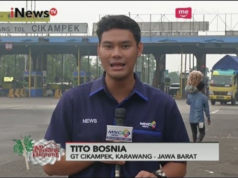 Kondisi Arus Lalu Lintas Terkini di Tol Cikampek - iNews Petang 22/06