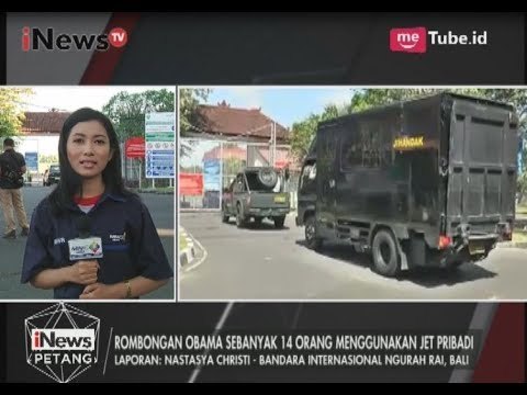 Pihak Keamanan Bersiaga Jelang Kedatangan Obama ke Bali - iNews Petang 23/06