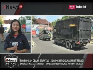 Pihak Keamanan Bersiaga Jelang Kedatangan Obama ke Bali - iNews Petang 23/06