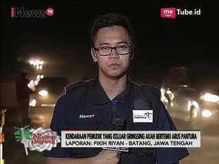 Pantauan Arus Lalu Lintas di Ruas Tol Darurat Batang - iNews Malam 23/06