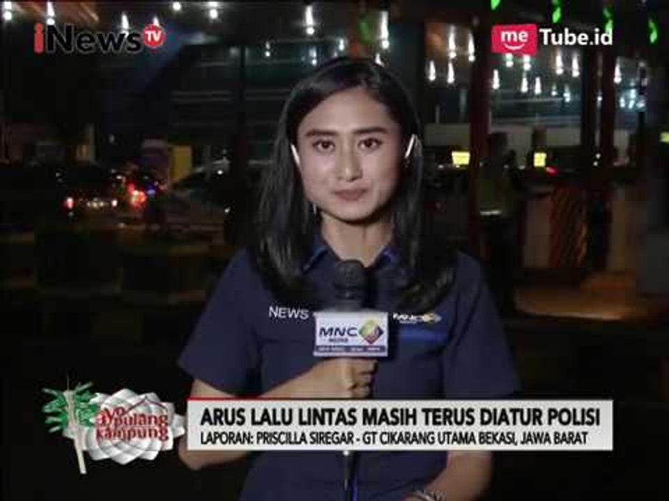 Pintu Tol Cikarang Utama Terus Alami Penumpukan Kendaraan - iNews Malam 23/06