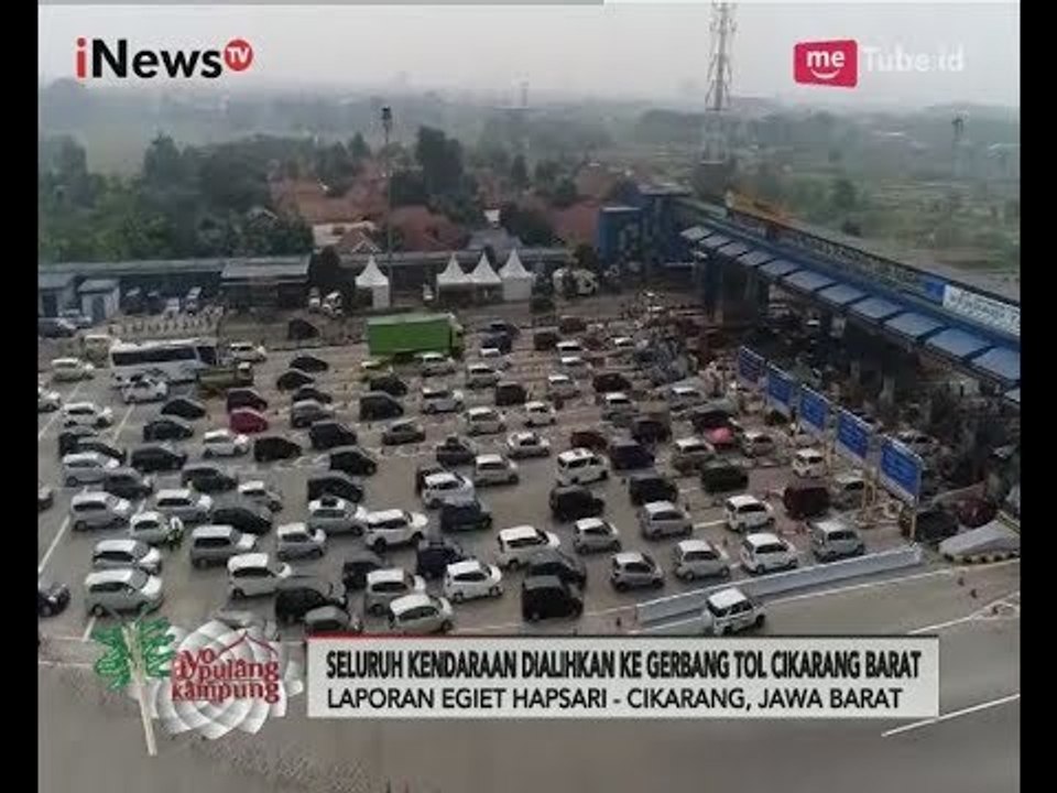 Pantauan Terbaru Arus Mudik Tol Cikarang Utama & Simpang Brebes Timur - iNews Siang 23/06