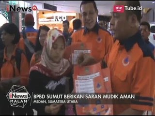 BPBD Sumut Bagikan Brosur 'Ayo Mudik Aman' -  iNews Malam 24/06