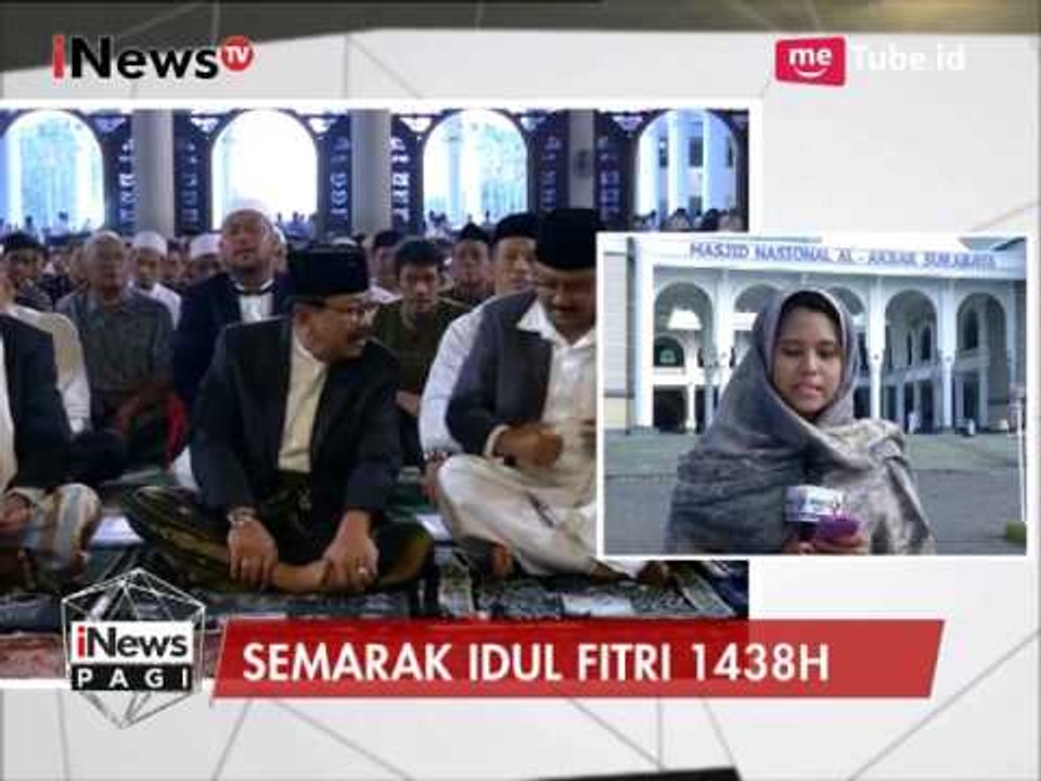 Suasana Langsung dan Perayaan Sholat Idul Fitri di Surabaya - iNews Pagi 25/06