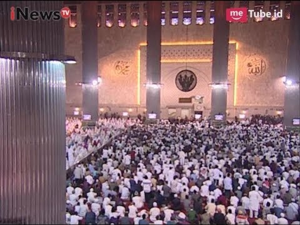 Suasana di Dalam Masjid Istiqlal Jelang Sholat Idul Fitri - iNews Pagi 25/06
