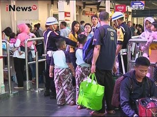 Situasi Stasiun Senen Pada Hari Raya Idul Fitri Terus Dipadati Penumpang - iNews Siang 25/06