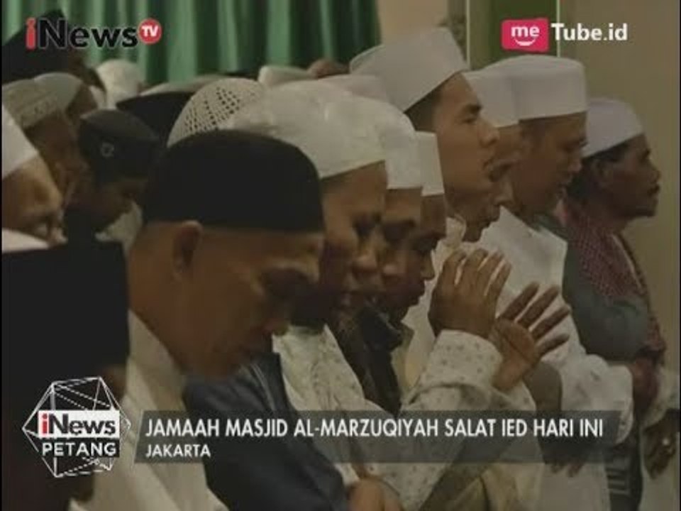 Jamaah Masjid Al - Marzuqiyah Laksanakan Sholat Idul Fitri di Lebaran Hari ke-2 - iNews Petang 26/06