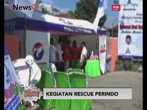 Posko Mudik Perindo Menyediakan Makanan & Minuman Serta Pijat Refleksi Gratis - iNews Pagi 26/06