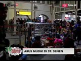 H+3 Arus Mudik di Stasiun Senen Masih Terlihat Antrean Pemudik - iNews Pagi 27/06