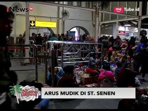 H+3 Arus Mudik di Stasiun Senen Masih Terlihat Antrean Pemudik - iNews Pagi 27/06