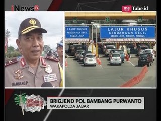 Antisipasi Kepadatan Arus Balik Cileunyi, Polisi Berlakukan Buka Tutup Jalan - iNews Pagi 27/06