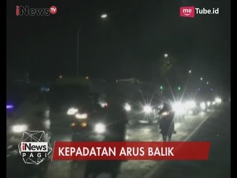 Jalur Kebumen Sudah Mulai Dipadati Warga Arus Balik ke Jakarta - iNews Pagi 27/06