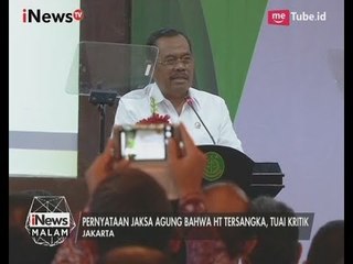 Pernyataan Jaksa Agung Terkait SMS HT Terus Menuai Kontroversi Politik - iNews Malam 28/06