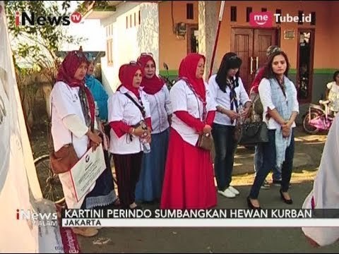 Sayap Kartini Perindo Menyapa Warga Marunda Jakut untuk Sumbangan Hewan Qurban - iNews Malam 31/08