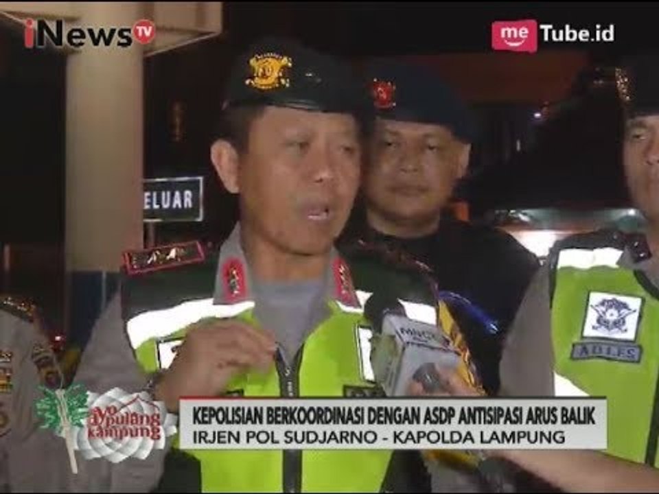 Suasana Arus Balik Penumpang di Pelabuhan Bakauheni Terpantau Padat - Ayo Pulang Kampung 30/06