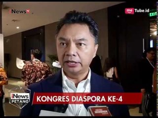 Dino Patti Djalal Berharap Setelah Kongres Ada yang Menampung Aspirasi Diaspora - iNews Petang 01/07