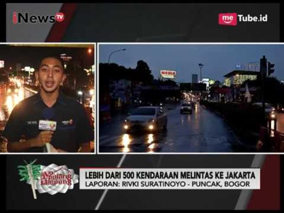 Arus Lalu Lintas Jalur Puncak Masih Terpantau Ramai Lancar - iNews Malam 28/06