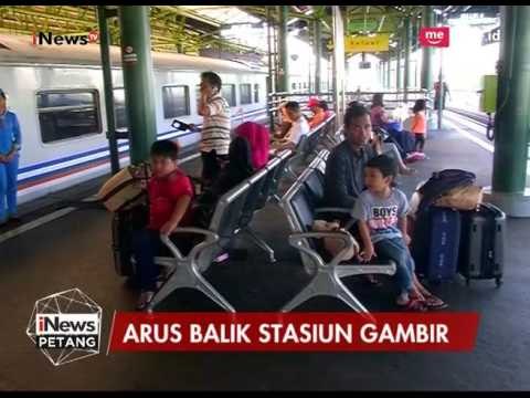 H+5 Lebaran, Stasiun Senen Menerima 18 Kedatangan Kereta Api - iNews Petang 01/07