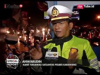 Sudah Terlihat Kepadatan Simpang Jomin, Polisi Berlakukan Buka Tutup Jalur - Special Report 29/06