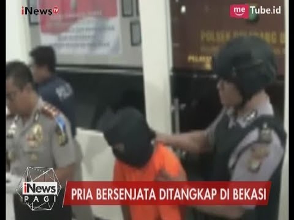 Gerak Gerik Mencurigakan, Seorang Pria Diamankan Kepolisian Bekasi - iNews Pagi 02/07