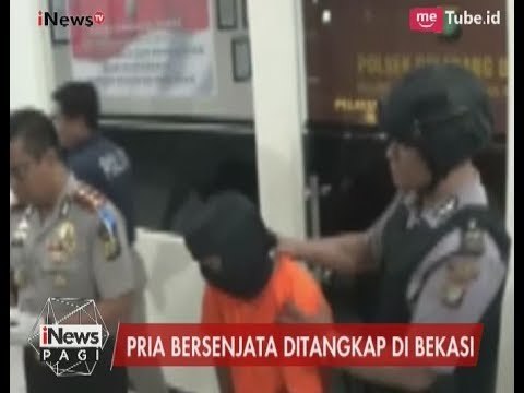 Gerak Gerik Mencurigakan, Seorang Pria Diamankan Kepolisian Bekasi - iNews Pagi 02/07