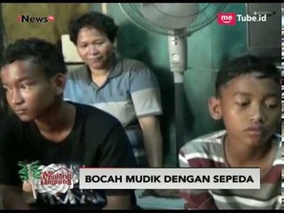 3 Bocah Pemudik Menggunakan Sepeda Akhirnya Tiba di Tangerang - Ayo Pulang Kampung 01/07