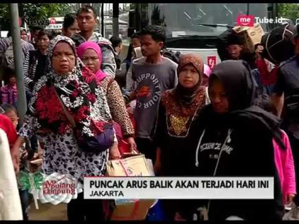 Puncak Arus Balik di Terminal Kampung Rambutan Terjadi Pada Hari Ini - Ayo Pulang Kampung 01/07