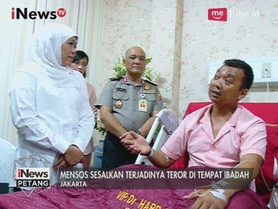 Mensos Kunjungi Anggota Brimob Korban Penikaman di Tempat Ibadah - iNews Petang 03/07