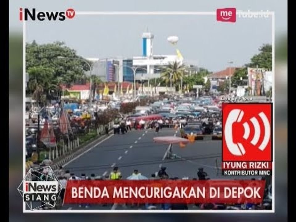 Informasi Terbaru Terkait Benda Mencurigakan di Depok - iNews Siang 03/07