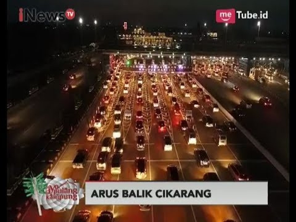 Laporan Langsung Arus Lalu Lintas di Kawasan Pejagan & GT Cikarang Utama - iNews Malam 03/07