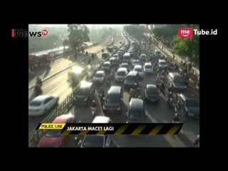 Berakhirnya Libur Lebaran, Sejumlah Jalan di Jakarta Kembali Macet - Police Line 03/07