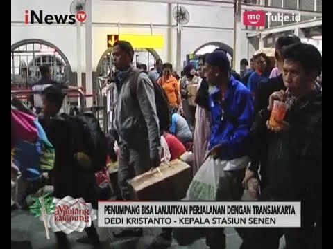 Informasi Arus Balik Mudik di Stasiun Senen Terlihat Melonjak - iNews Malam 03/07
