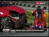 Minibus Tabrak Separator Busway dan Terpental ke Pengendara Motor Hingga Kritis - iNews Pagi 05/07