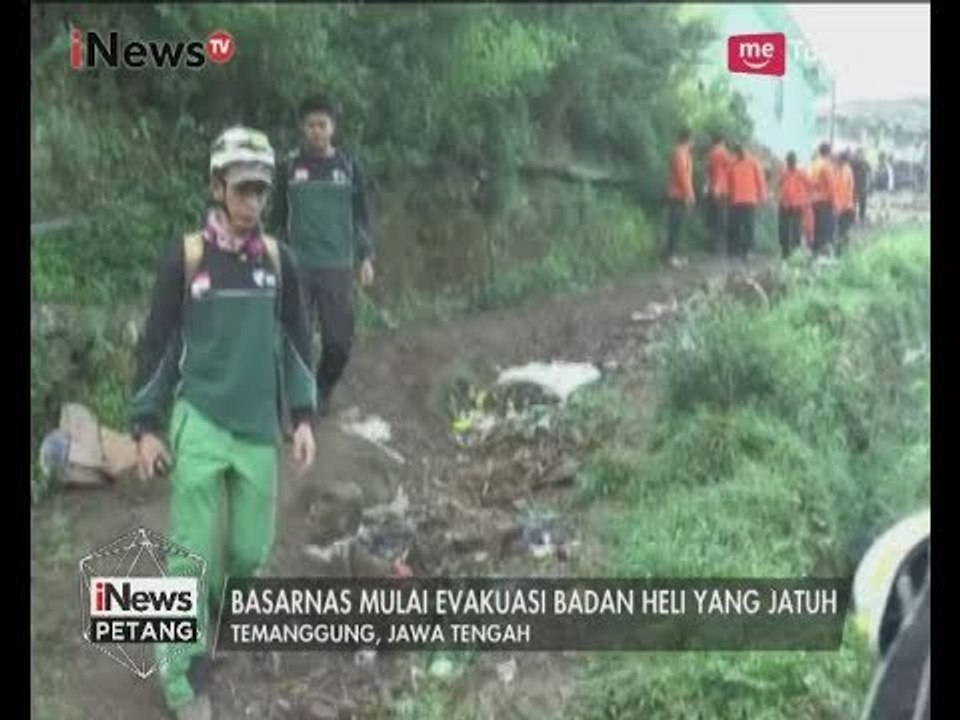 Tim Basarnas Mulai Evakuasi Seluruhnya Bangkai Helikopter yang Jatuh - iNews Petang 04/07