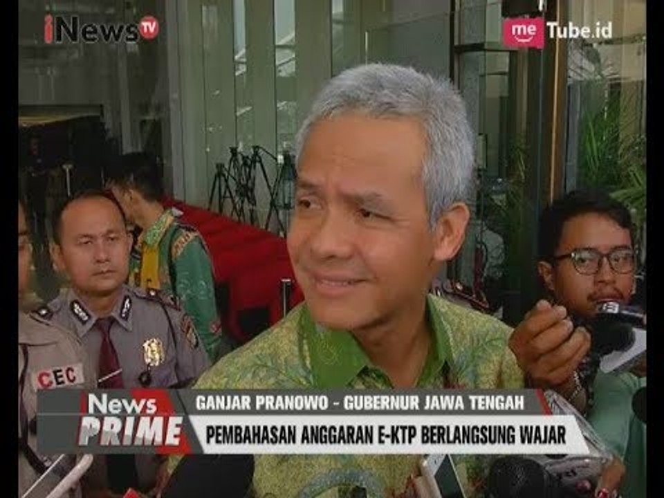 Ganjar Pranowo Diperiksa KPK Terkait Kasus E-KTP Part 05 - iNews Prime 04/07