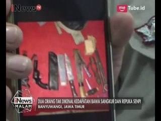 Ingin Bermalam di Polsek, Ternyata 2 Orang Mencurigakan Ini Membawa Senjata - iNews Malam 04/07