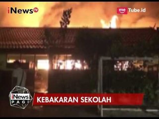 Sebuah Gedung Sekolah di Palangkaraya Hangus Terbakar - iNews Pagi 05/07