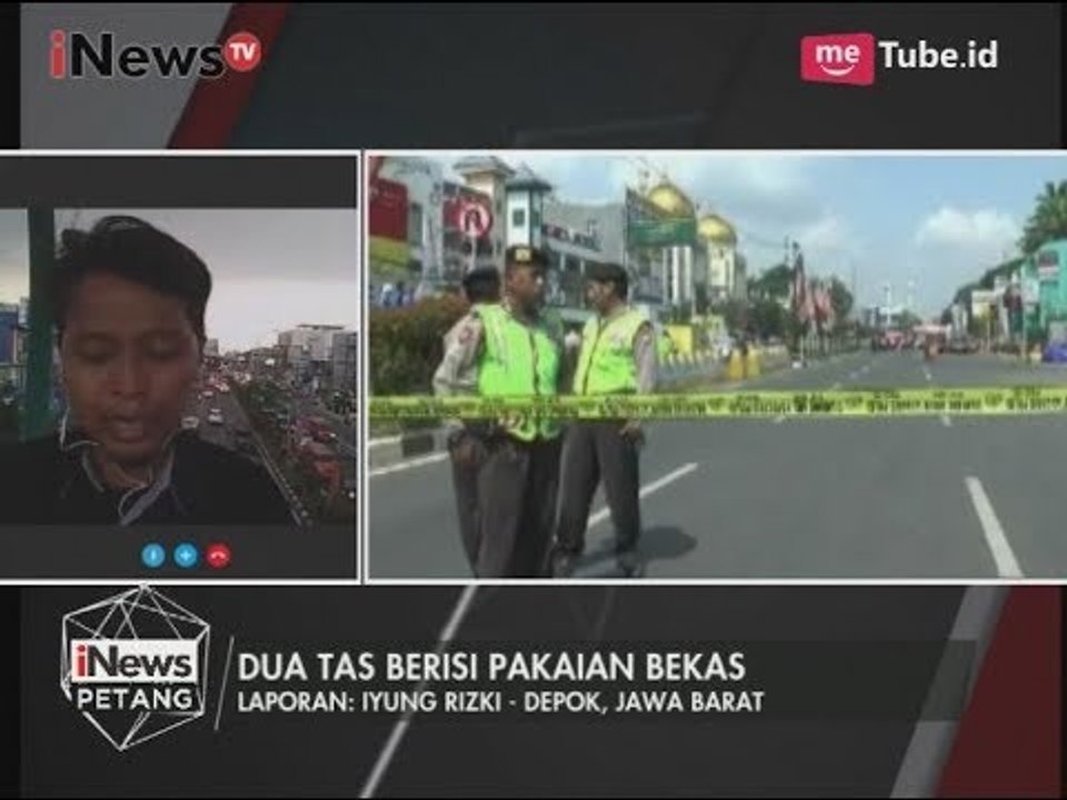 Tas yang Diduga Bom di Depok, Ternyata Hanya Berisi Pakaian Bekas - iNews Petang 03/07