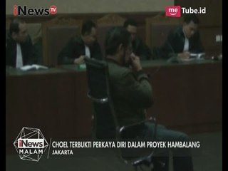 Download Video: Choel Malaranggeng Divonis 3,5 Tahun Penjara dan Denda Rp 250 Juta - iNews Malam 06/07