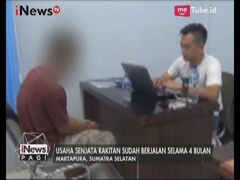 Terungkap, Inilah Pelaku Pembuat Senjata Api Rakitan Produksi Rumahan - iNews Pagi 06/07