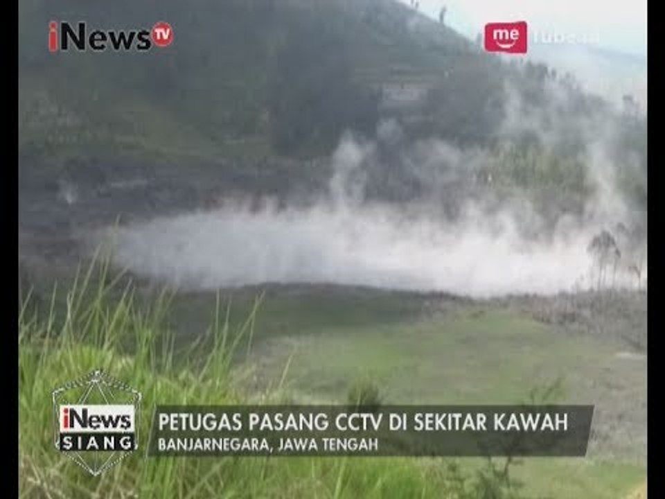Petugas Memasang CCTV di Kawasan Kawah Sileri untuk Pantau Aktifitas Vulkanik - iNews Siang 07/07