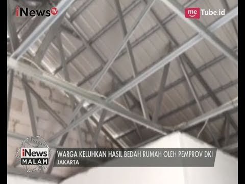 Program Pemprov DKI Terkait Bedah Rumah Menuai Kontroversi & Keluhan Warga - iNews Malam 07/07