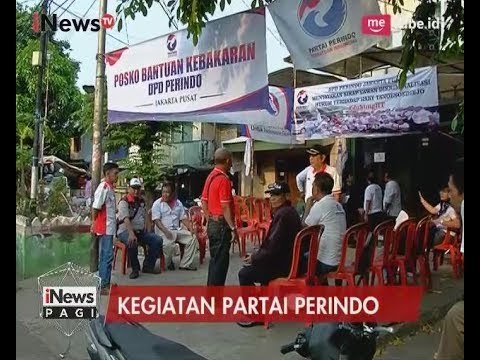 Membantu Warga Korban Bencana Kebakaran, Perindo Dirikan Posko Bantuan - iNews Pagi 11/07