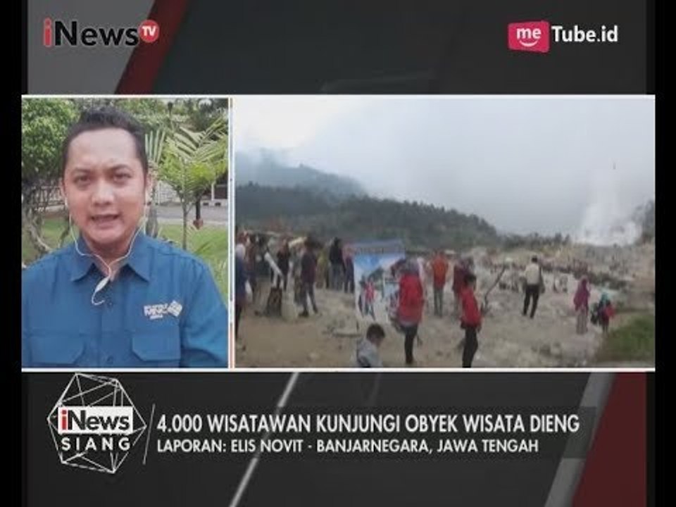 Dipenuhi Wisawatan, Kawasan Kawah Sileri Dieng Masih Ditutup - iNews Siang 08/07