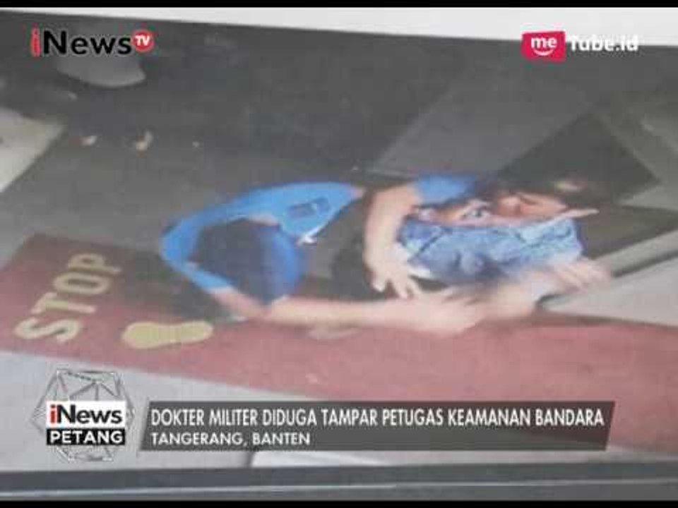 Lagi!! Aksi Jagoan, Seorang Dokter Militer Menampar Petugas Bandara - iNews Petang 08/07