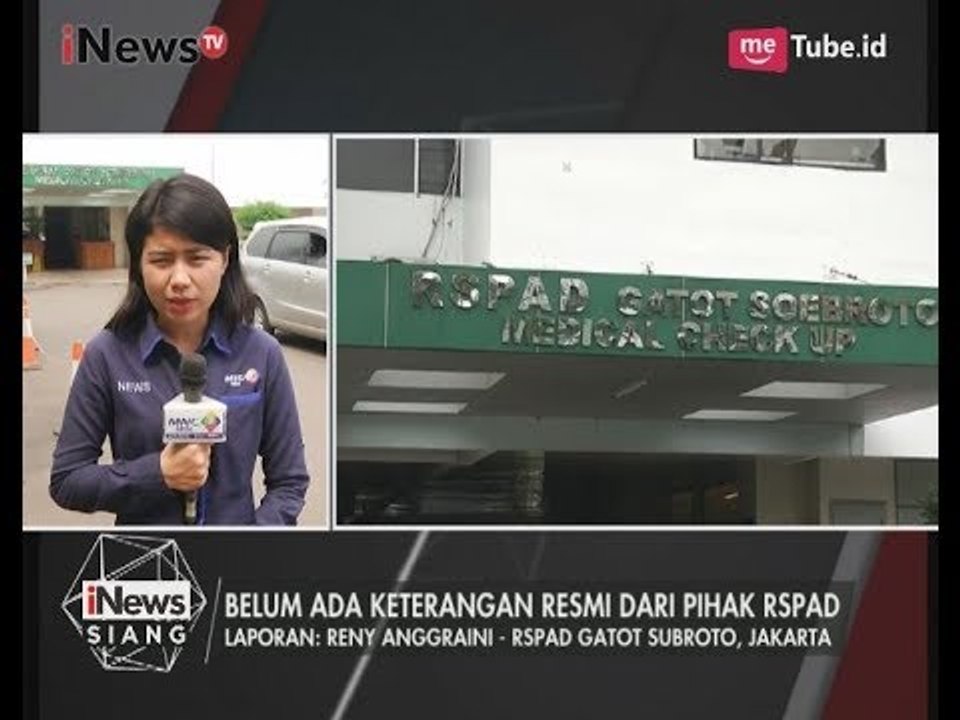 Kondisi Terkini Perawatan Pakar IT di RSPAD Gatot Soebroto, Jakpus - iNews Siang 11/07