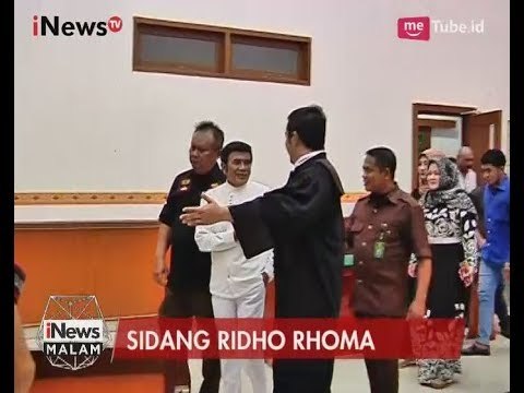 Dampingi Sidang, Rhoma Irama Bersyukur Anaknya Ditangkap Agar Bertaubat - iNews Malam 11/07