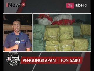 Laporan Terkini Pengungkapan Penyelundupan 1 Ton Sabu  - iNews Malam 13/07