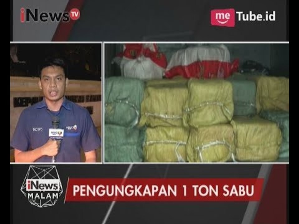 Laporan Terkini Pengungkapan Penyelundupan 1 Ton Sabu  - iNews Malam 13/07