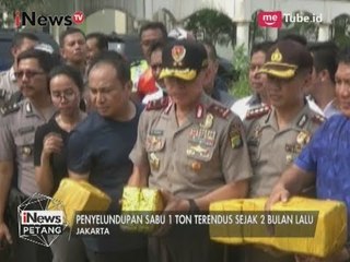 Tim Petugas Gabungan Berhasil Mengungkap Peredaran Sabu 1 Ton dari China - iNews Petang 13/07